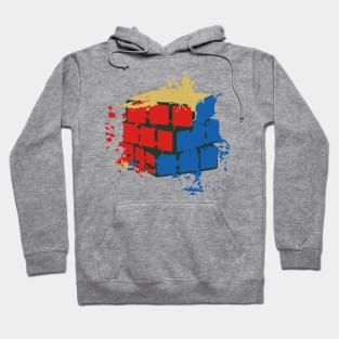 broken rubiks Hoodie